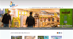 Desktop Screenshot of life-einkaufszentrum.de